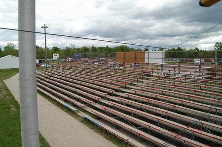 Thunderbird Raceway - Grandstand From Water Winter Wonderland (newer photo)